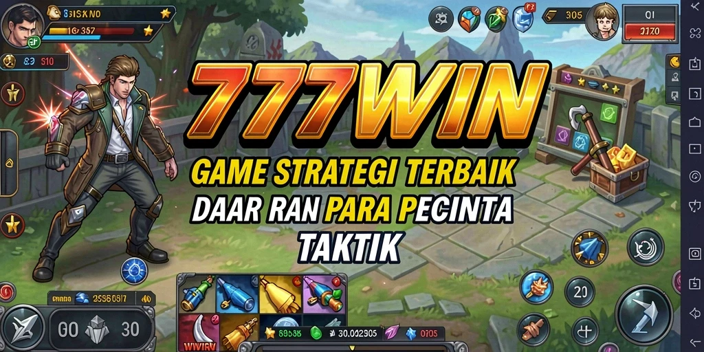 Tampilan gameplay dari 777WIN yang menunjukkan strategi pertempuran yang mendalam.