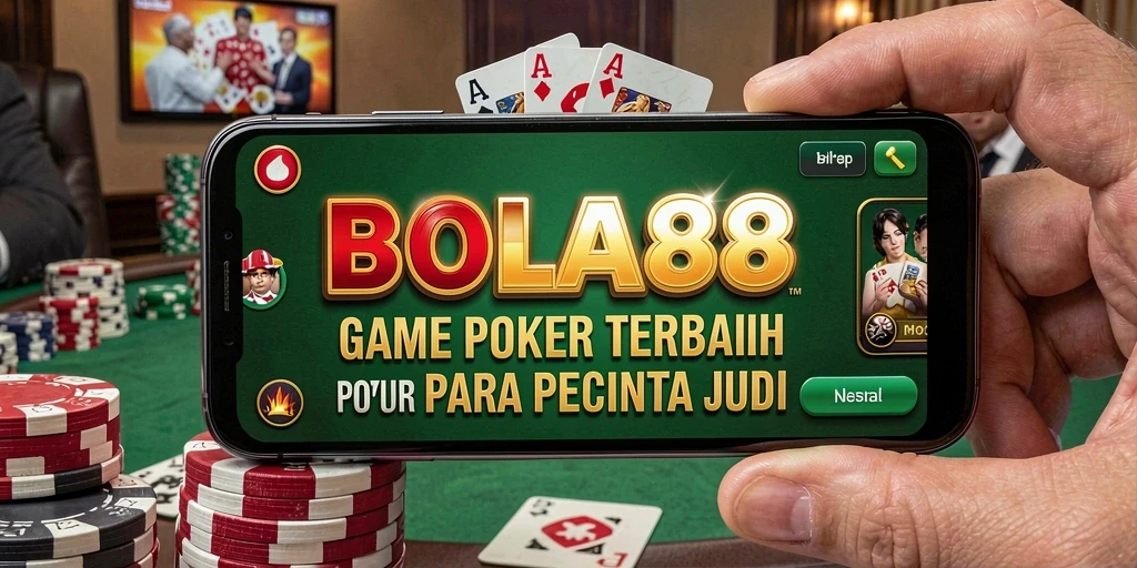 Tampilan gameplay poker yang menarik di BOLA88