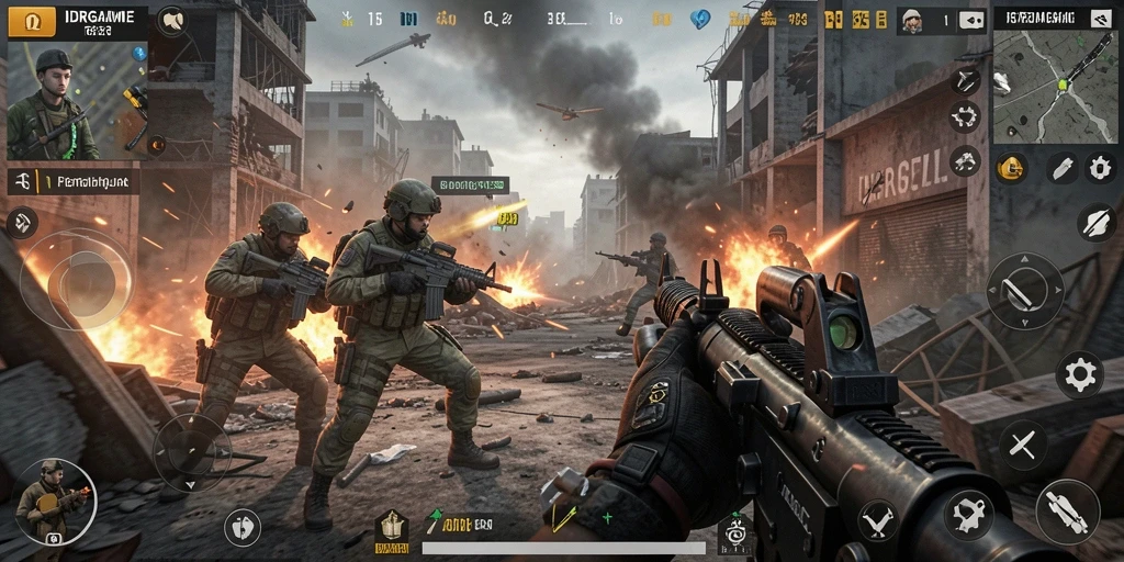 Gameplay intens dan grafis memukau di IDRGAME.