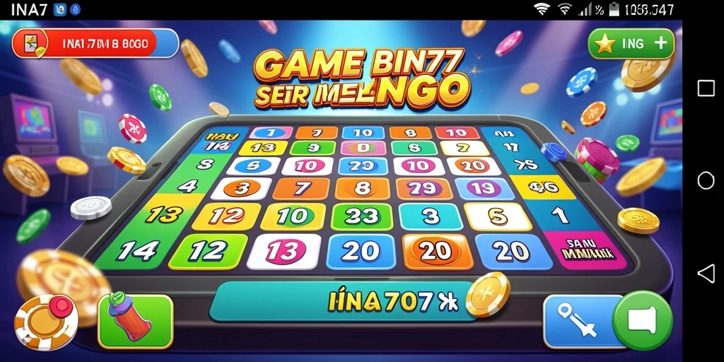 Tangkapan layar gameplay yang menunjukkan keseruan bermain Bingo.