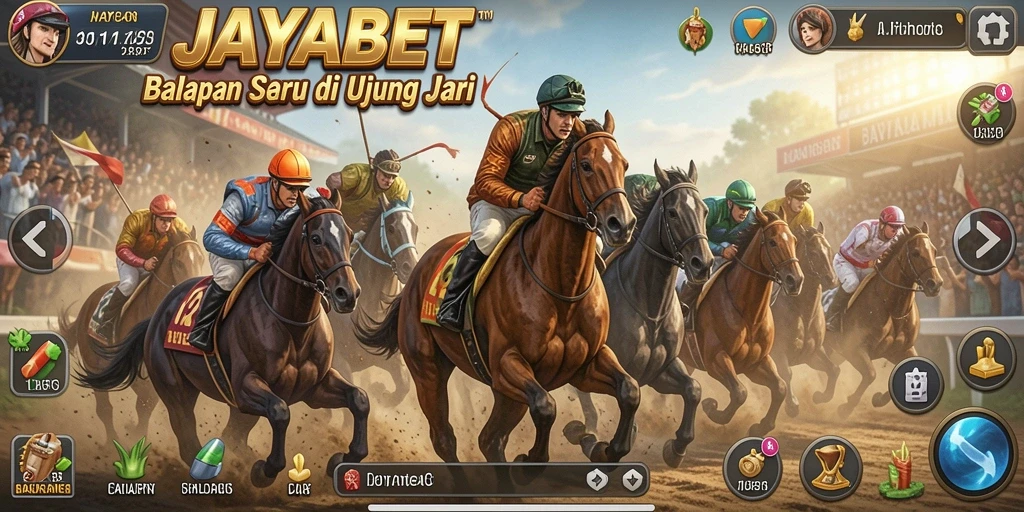 Gameplay balapan seru dengan grafis menakjubkan di JAYABET.