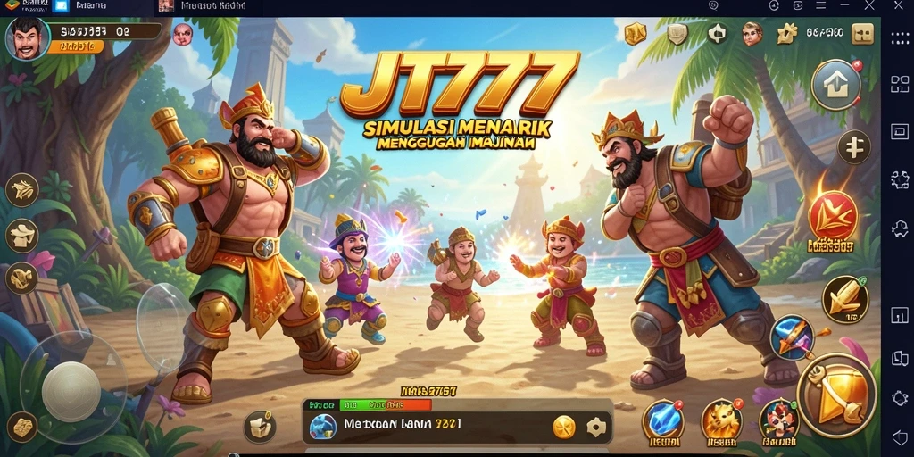Gameplay JT777 yang menakjubkan dan seru dalam simulasi.