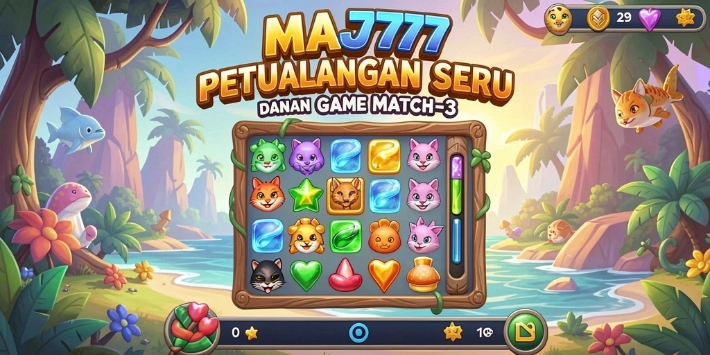 Tampilan menarik dari gameplay MAJ777 yang seru dan penuh warna.