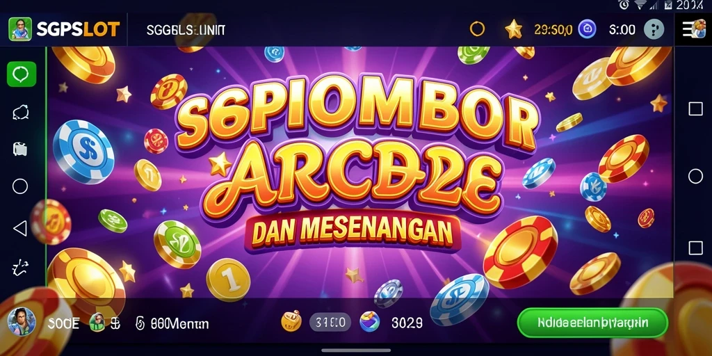 Screenshot gameplay SGPSLOT menampilkan mesin slot yang menarik dan interaksi seru.